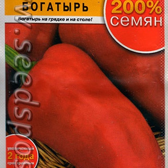 Перец сладкий Богатырь, ЦВ, 0,3 г Кольчуга 