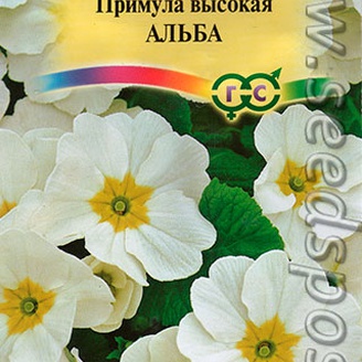 Примула высокая Альба, 0,05 г